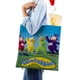 thumbnail image 4 of Teletubbies Bolso de tela con estampado de lienzo para mujer, bolsa de compras reutilizable y estética, con cremallera interior, regalo para mujer,40*40cm., 4 of 6