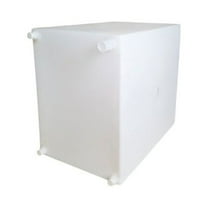 Icon 12737 Fresh Water Tank with 1/2" FTP and 1-1/4" Filler WT2473 - 22" x 20" x 15", 26 Gallon