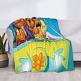 thumbnail image 6 of Lsque Scooby-Doo Print Flannel Throw Blanket, Ultra-soft Blanket for Bed, Couch, Car, Hypoallergenic Anti-pilling blanket-50"x40", 6 of 8