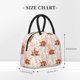 thumbnail image 2 of Easygdp Cute Sleepy Fox Bolsa de Almuerzo Insulada Grande, Forro de Aluminio, Diseño Espacioso, a Prueba de Fugas, Ideal para Trabajo, Picnics, Viajes y Actividades al Aire Libre, 2 of 6