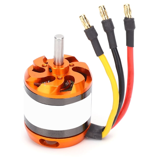 Brushless Motor, Electric Motor RC Airplane Replacement Accessory for RC Fixed Wing Aircraft