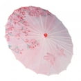 thumbnail image 5 of Yunhgft Chinese Oil Paper Umbrella Oriental Style Oil Paper Parasol Silk Fabric Umbrella Style H, 5 of 9
