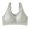 Green GNXL, variant on Bra Women Womans Underwear Beautiful Back No Underwire Bras Solid Color Fashion Thin Brassiere Loose Casual Wear Purple XL
