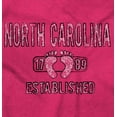 thumbnail image 2 of North Carolina Footprint Stencil Cool Womens Slim Fit Graphic Tee Brisco Brands S, 2 of 5