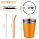 thumbnail image 2 of Vaso Rommeka Kids de acero inoxidable con tapa, 350 ml, paquete de 5, 2 of 9