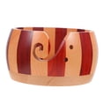 thumbnail image 4 of DINHEAROM Wood Knitting Bowl Multi Yarns 1Pcs 5.1X5.1X3.1in, 4 of 7