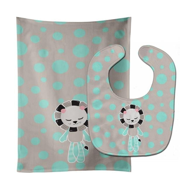 Lion Doll Baby Bib & Burp Cloth