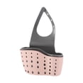 thumbnail image 1 of Soporte para esponja de fregadero Gloria rosa con correa ajustable, 1 of 9