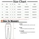 thumbnail image 3 of Pantalones largos para hombre, informales, con cintura elástica, bolsillos, de algodón y lino, de poliéster, 3 of 6