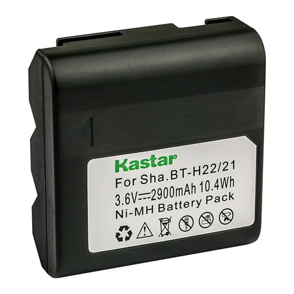 Kastar 1-Pack BT-H22 Battery 3.6V 2900mAh Replacement for Sharp BT-H21, BT-H21U, BT-H22, BT-H22U, Duracell DR7, Empire VBC-3UN, RCA PRO, B712, Sears 55428, 58428, 58457, 58458