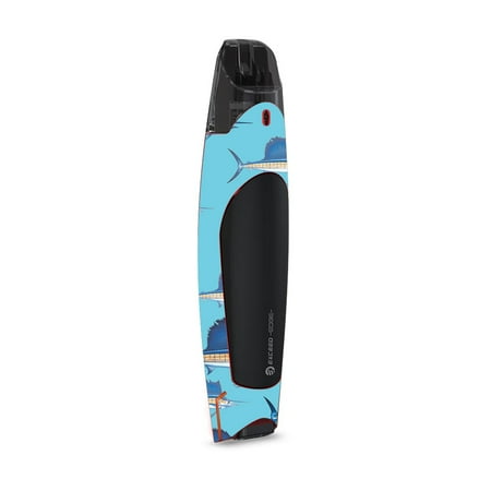 - Skin For Joyetech Exceed Edge - Billfish Stripes | MightySkins Protective, Durable, and Unique Vinyl Decal wrap cover | Easy To Apply, Remove, and Change Styles