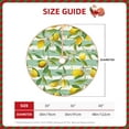 thumbnail image 4 of Bingfone Christmas Tree Skirt Mat Christmas Decoration Interior 48"-Lemon, 4 of 8