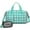 Esign Of Head, variant on Women Men Gym Bag,Dachshund Footprint Small Duffle Bag Spend the Night Bags for Women with Shoes Compartment Washbag,Detachable Shoulder Strap,19.7x8.3x11 Inches