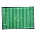 thumbnail image 4 of FOMIYES Plush Football Field Floor Mat Green Skid Resistance Carpet for Bathroom and Bedroom Decor, 4 of 8