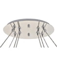 thumbnail image 6 of Monroe Integrated LED light Chrome Chandelier Clear Royal Cut Crystal, 6 of 9