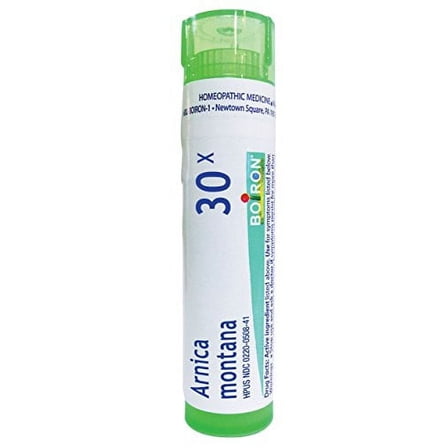 Boiron Arnica Montana 30X for Muscle Pain, Stiffness, Swelling from Injuries & Bruises - 80 Pellets