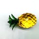 thumbnail image 3 of Billuyoard Exquisita decoración de piña de cristal amarillo amarillo para sala de estar o gabinete de vino regalo de boda amarillo Type3 NO3, 3 of 6