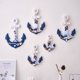 thumbnail image 5 of Ancla de hierro para barco de madera de estilo mediterráneo, gancho colgante, pieza creativa para colgar en la pared del hogar, decoración de pared, 5 of 6