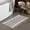 Khaki, variant on PEONAVET Bathroom Rugs Extra Thick Microfiber Striped Door Mat Non Slip Bathroom Kitchen Entry Rug Water Absorbent Floor Mat For Bathroom Kitchen Doorway Foot Mat