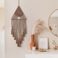 thumbnail image 5 of Macrame Woven Wall Hanging Dream Catcher Room Door Decor(brown), 5 of 5