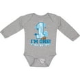 thumbnail image 3 of Inktastic I'm One (football) Boys or Girls Long Sleeve Baby Bodysuit, 3 of 5
