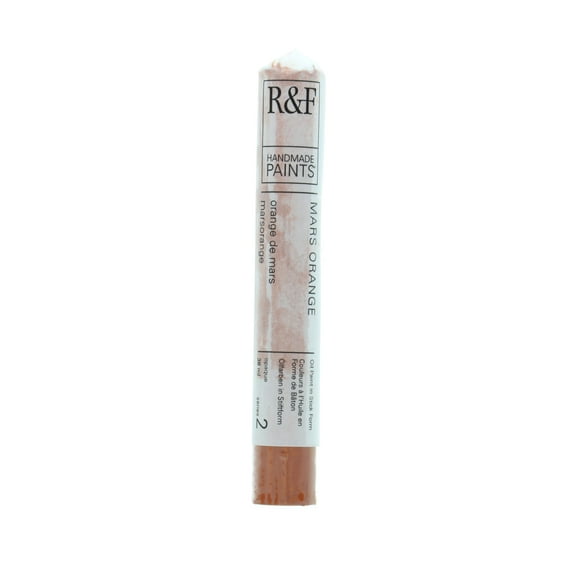 R&F Handmade Paints Pigment Stick, 38ml, Mars Orange