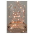 thumbnail image 2 of The Gerson Companies Lighted Clear Glass Cloche, 2 of 2