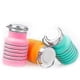 thumbnail image 2 of 550ml Portable Sports Water Bottle, Outdoor Collapsible Silicone Water Cup, Stainless Steel Cover, 2 of 2