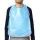 thumbnail image 2 of 1 Uds babero para adultos con bolsillo babero lavable impermeable para adultos mayores babero de plástico para adultos hombre mujer azul, 2 of 5