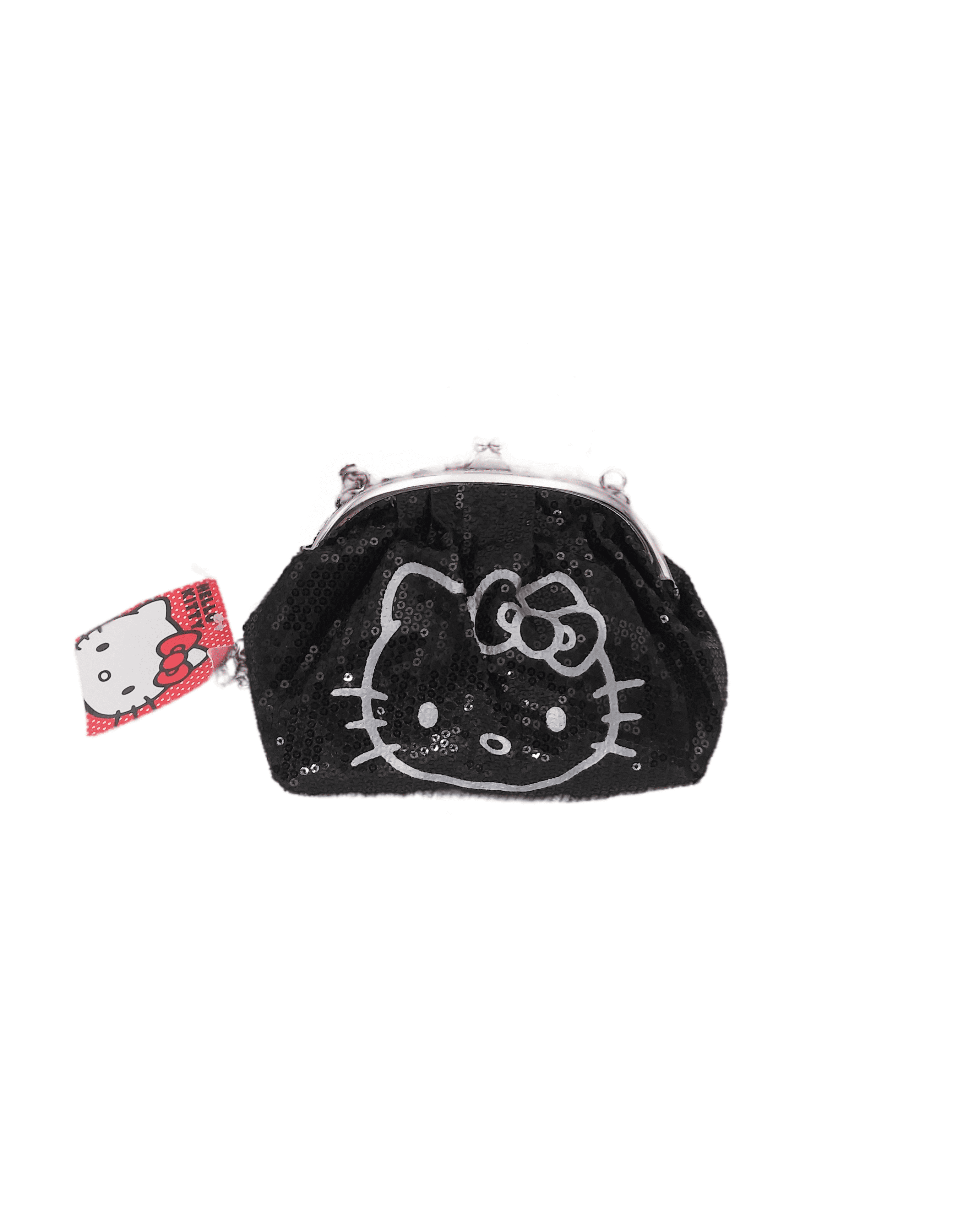 Hello Kitty Purse Mini Sequin Black Aesthetic Y2K