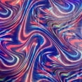 thumbnail image 3 of Volcano Abstract Rainbow Stretch Poly Spandex Digital Print Fabric | Spandex Palace, 3 of 8