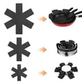 thumbnail image 4 of EEEkit Pot Pan Protectors, 12pcs Cookware Separator Pads, 3 Sizes Pan Protectors for Stacking and Scratch Protection, Black, 4 of 6