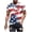 A06, variant on HONHUZH Mens Plus Size Summer Tops Retro 250Th Anniversary of The United States Print Shirt Patriotic Flag USA Tshirt