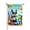 Color 8, variant on Jbralid Spring Garden Flag Summer Vibes Pattern Print Flag Linen Summer Garden Flags for Outside 12x18 inch