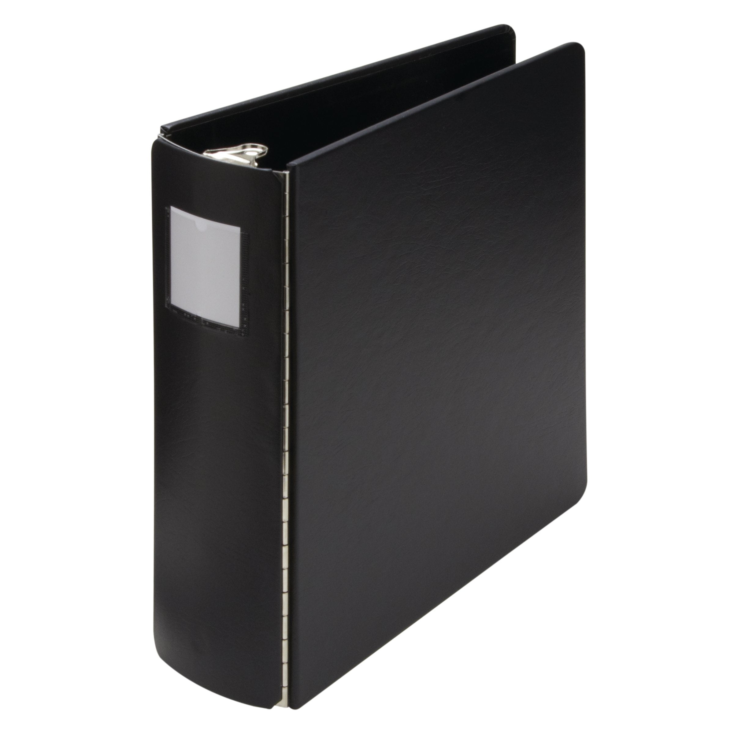 Wilson Jones 3" Casebound Ring Binder, Heavy Duty, 8 1/2" x 11, Black