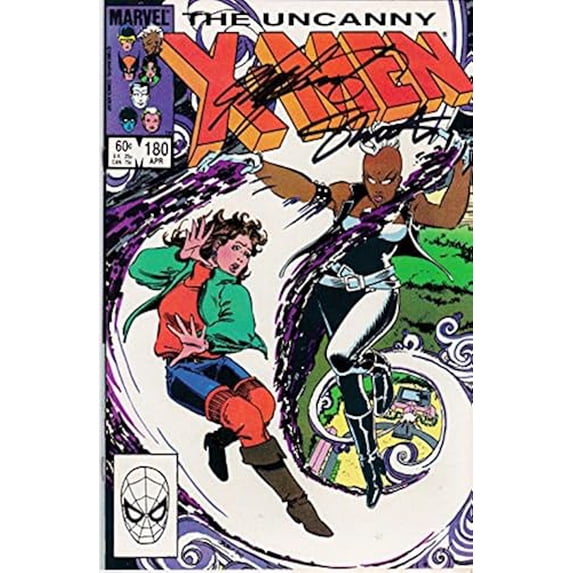 Uncanny X-Men #180 Signed Jim Shooter and Chris Claremont