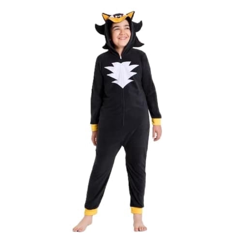 Sonic the Hedgehog Shadow Union Suit - Black, X-Small