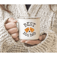 thumbnail image 3 of Koyal Wholesale Best Dog Dad Stainless Steel Campfire Coffee Tea Mug, Brittany Spaniel, Dog Graphic, 1-Pack, 3 of 4
