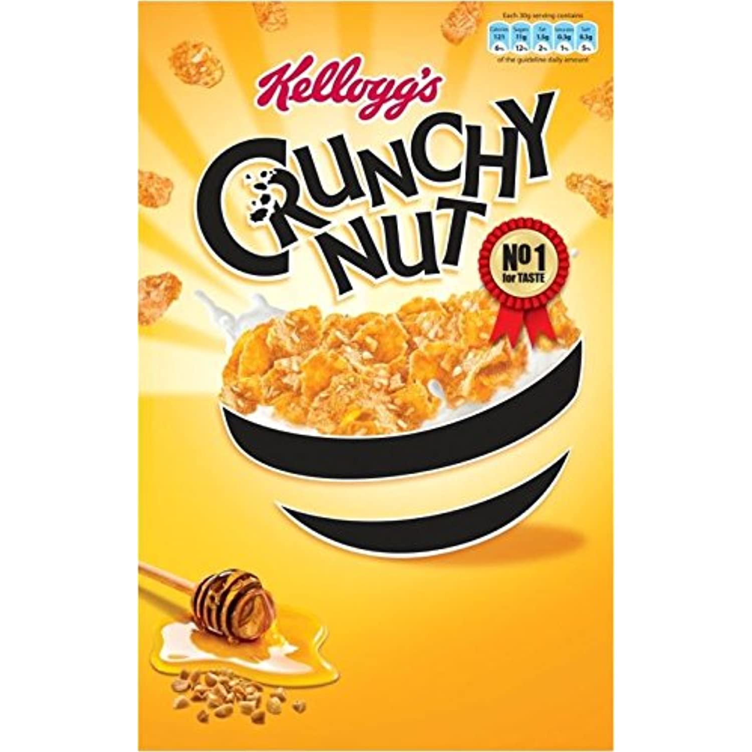 Kellogg's Crunchy Nut Chocolate with Honey and Nut Clusters Cereal