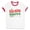 White/Red, variant on Very Merry Uncle Ringer Tee Shirt Unisex Large White/Red