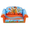 Marshmallow Furniture 2-in-1 Flip Open Couch Bed Kids Foam Sofa, Toy Story