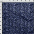 thumbnail image 4 of oneOone Velvet Medium Blue Fabric Animal Skin Diy Clothing Quilting Fabric Print Fabric By Yard 58 Inch Wide, 4 of 4