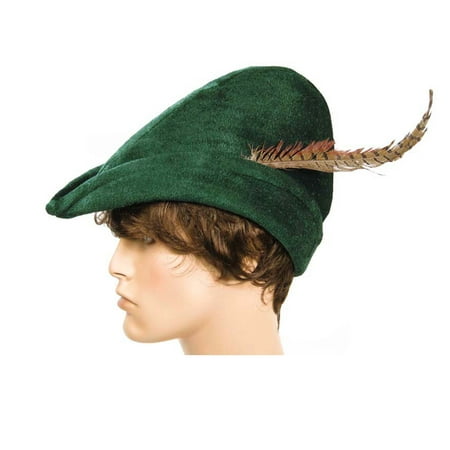 Robin Hood Nottingham Green Medieval Renaissance Costume Hat