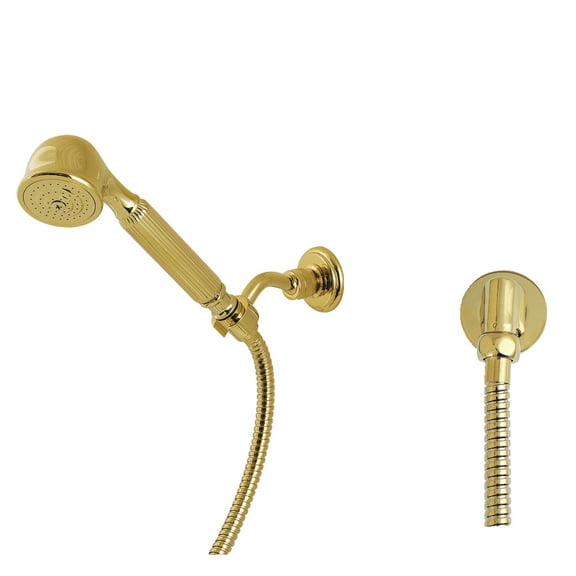 Kingston Brass KX1032BE Restoration Hand Shower Kit, Polished Brass