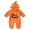 Orange, variant on Baby Kids Halloween Onesie Pumpkin Cosplay Costume for Boy Girl Soft Fleece Plush Flannel Jumpsuit Zip Up Hoodies Casual Party Outfits Funny One Piece with Pockets Orange 2 12-18 Months