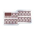 thumbnail image 1 of Auto Foot Rest Pedal Plate - Stainless Steel, All-Weather & Waterproof, Universal Fit for Car Driving Position, 1 of 8