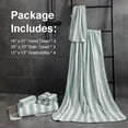 Smuge Extra Large Bath Towel Sets of 8, 2 Large Bath Towels Oversized ...