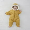 thumbnail image 6 of GYRATEDREAM Baby Girl Winter Snowsuit Toddler Jacket Clothes For Boy Infant Jumpsuit Hoodied, 6 of 6