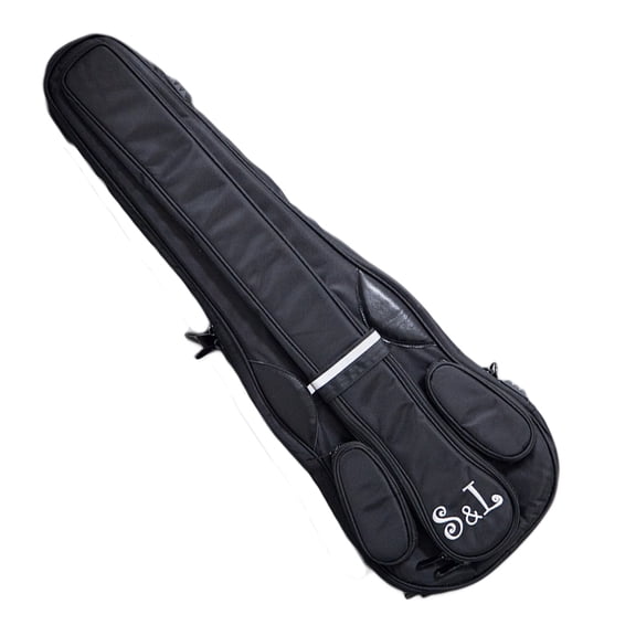 Paititi S&L Triangular Full Size Violin Soft Bag Lightweight Backpack Style Black Color