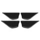thumbnail image 2 of Aramox 4 Piezas de Fibra de Carbono para Puerta Interior de Coche Cubierta de Cuenco Pegatina de Ajuste Apto para Clase C W205 GLC ANGGREK Otros, 2 of 8